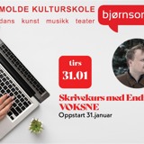 Molde: Skrivekurs med Endre Ruset - FOR VOKSNE